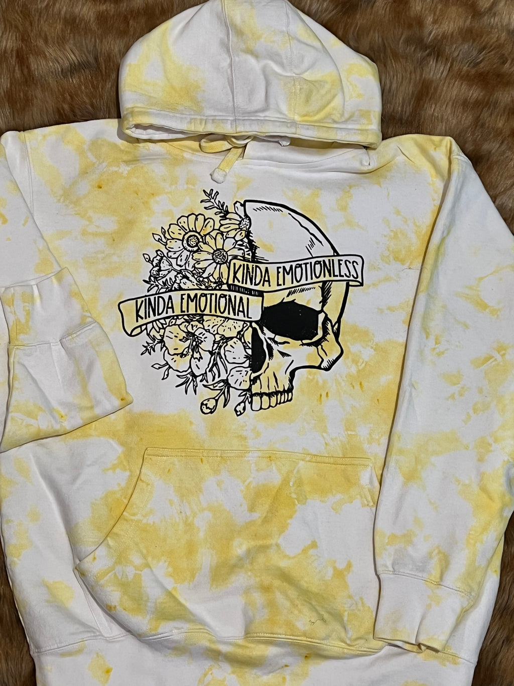Tie dye hoodie Emotional