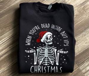 When you’re dead inside but it’s Xmas