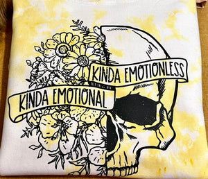 Tie dye hoodie Emotional